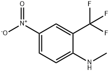 N-Methyl-4-nitro-2-(trifluoroMethyl)aniline Structure