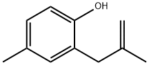 4-Methyl-2-(2-Methyl-allyl)-phenol Structure