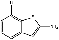 2-AMino-7-broMo-벤조[b]티오펜 구조식 이미지