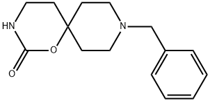 9-Benzyl-1-oxa-3,9-diazaspiro[5.5]undecan-2-one 구조식 이미지