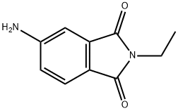 4-아미노-N-에틸프탈리미드 구조식 이미지