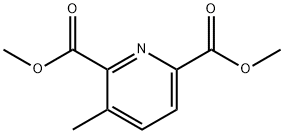 DiMethyl 3-Methylpyridine-2,6-dicarboxylate Structure
