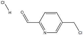 5-(ChloroMethyl)pyridine-2-carbaldehyde hydrochloride Structure