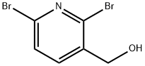 (2,6-다이브로모피리딘-3-일)메탄올 구조식 이미지