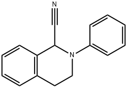 2-Cyano-1,2,3,4-tetrahydro-2-phenylisoquinoline Structure