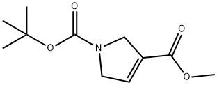 1-tert-butyl 3-Methyl 1H-pyrrole-1,3(2H,5H)-dicarboxylate 구조식 이미지