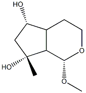 3-Deoxo-1β-methoxyjioglutolide 구조식 이미지