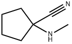 1-(MethylaMino)cyclopentane-1-carbonitrile Structure