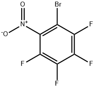 2-BroMo-3,4,5,6-테트라플루오로니트로벤젠 구조식 이미지