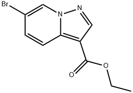 Ethyl 6-broMopyrazolo[1,5-a]pyridine-3-carboxylate 구조식 이미지