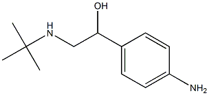벤젠메탄올,4-aMino-a-[[(1,1-diMethylethyl)aMino]Methyl]- 구조식 이미지