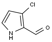 3-클로로-1H-피롤-2-카복스알데히드 구조식 이미지