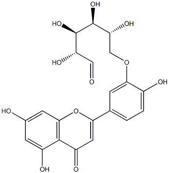 Luteolin 3'-galacturonide Structure