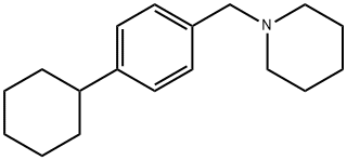 1-(4-Cyclohexylbenzyl)piperidine Structure