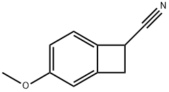 4-Methoxybenzocyclobutene-1-carbonitrile 구조식 이미지