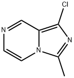 1-클로로-3-메틸리미다조[1,5-a]피라진 구조식 이미지
