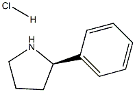 (R)-2-phenylpyrrolidine hydrochloride Structure