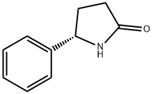 (5S)-5-phenyl-2-Pyrrolidinone 구조식 이미지