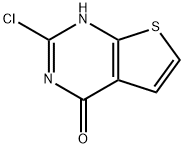 2-chlorothieno[2,3-d]pyriMidin-4(3h)-one 구조식 이미지