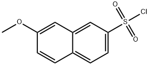 7-메톡시나프탈렌-2-설포닐클로라이드 구조식 이미지