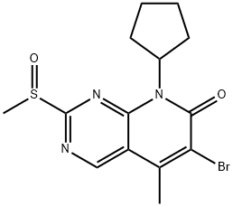 571188-81-3 6-BroMo-8-cyclopentyl-2-Methanesulfinyl-5-Methyl-8H-pyrido[2,3-d]pyriMidin-7-one
