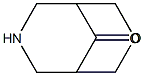 3-Oxa-7-azabicyclo[3.3.1]nonan-9-one Structure