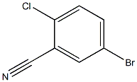 5-broMo-2-클로로벤조니트릴 구조식 이미지