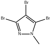 3,4,5-tribroMo-1-Methyl-1H-pyrazole Structure