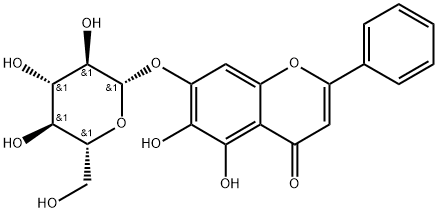 57396-78-8 BAICALEIN 7-O-B-D-GLUCOPYRANOSIDE (BAICALIN)