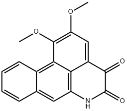 Norcepharadione B 구조식 이미지