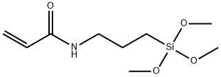 3-ACRYLAMIDOPROPYLTRIMETHOXYSILANE, tech-95 구조식 이미지