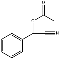 alpha-Acetoxyphenylacetonitrile 구조식 이미지