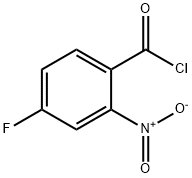 4-fluoro-2-nitrobenzoyl chloride 구조식 이미지