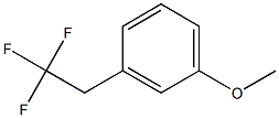 1-Methoxy-3-(2,2,2-trifluoroethyl)benzene 구조식 이미지