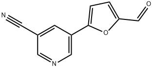 5-(5-ForMylfuran-2-yl)nicotinonitrile Structure