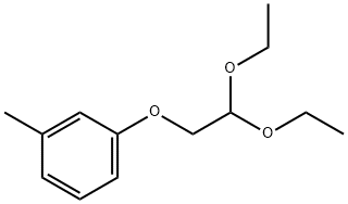 1-(2,2-diethoxyethoxy)-3-Methylbenzene Structure