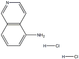 5-AMINOISOQUINOLINE DIHYDROCHLORIDE Structure