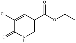 ethyl 5-chloro-6-hydroxynicotinate Structure