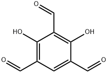 1,3,5-Benzenetricarboxaldehyde, 2,4-dihydroxy- Structure