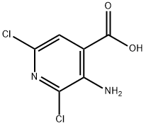 3-AMino-2,6-dichloroisonicotinic acid Structure