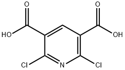 2,6-Dichloropyridine-3,5-dicarboxylic acid Structure