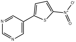 5-(5-nitrothien-2-yl)pyriMidine Structure