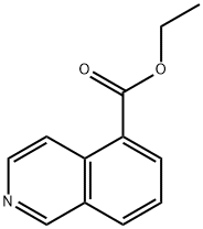 Ethyl 5-isoquinolinecarboxylate 구조식 이미지