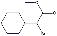 Метиловый эфир a-BroMo-циклогексануксусной кислоты структурированное изображение