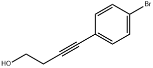 4-(4-broMophenyl)but-3-yn-1-ol Structure