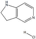 2,3-디히드로-1H-피롤로[3,2-c]피리딘염산염 구조식 이미지