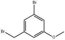 1-BroMo-3-(broMoMethyl)-5-Methoxybenzene Structure