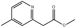 메틸2-(4-메틸피리딘-2-일)아세테이트 구조식 이미지