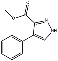 메틸4-페닐-1H-피라졸-3-카르복실레이트 구조식 이미지