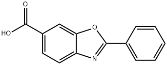 2-PHENYLBENZO[D]OXAZOLE-6-CARBOXYLIC ACID 구조식 이미지